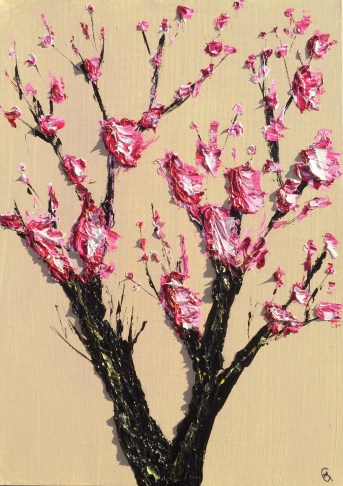 Chunky Cherry - 25x36cm. Oil on Canvas copy